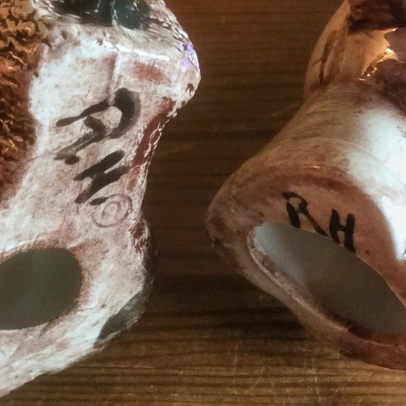 Honey Bear Bumble Bee Figurines, Handcrafted, Artist Signed - Picture 6 of 6